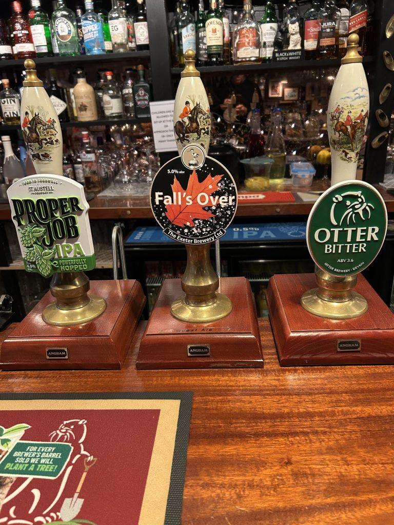 beers on tap